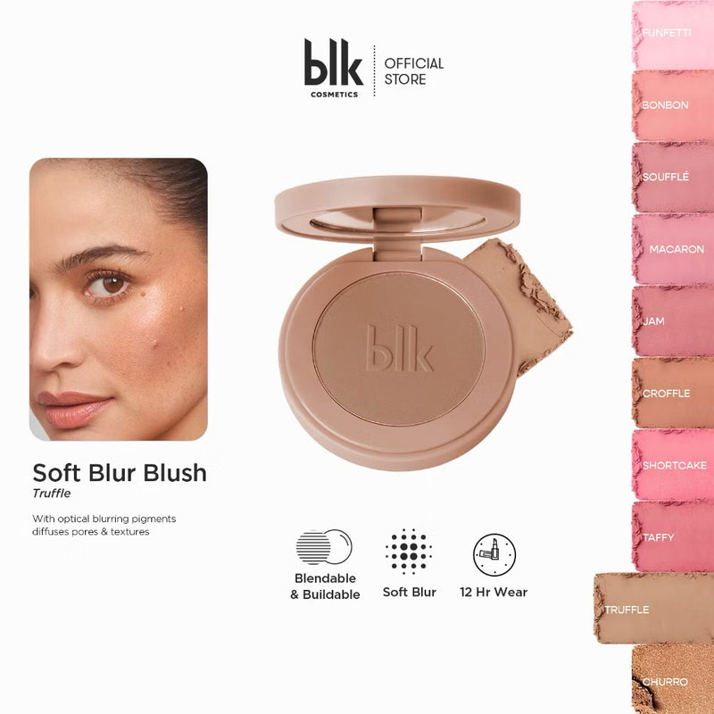 BLK Cosmetics Soft Blur Powder Blush