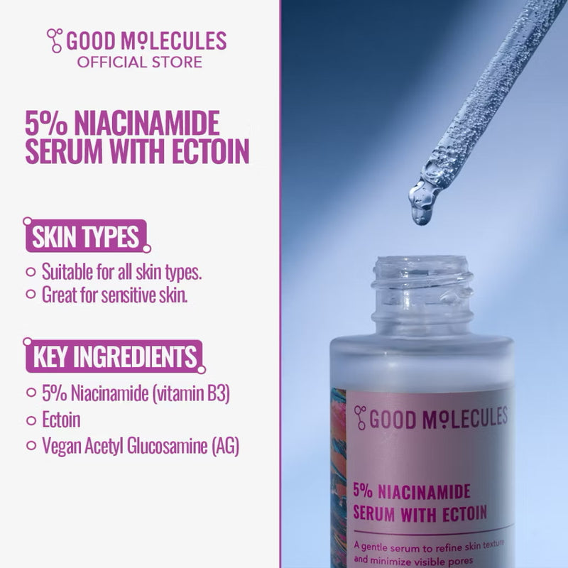 Good Molecules 5% Niacinamide Serum with Ectoin
