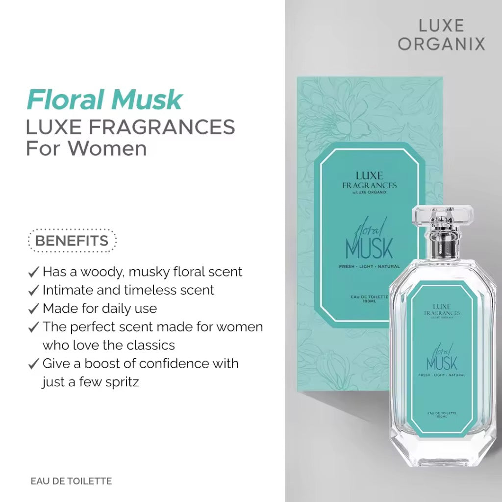Luxe Fragrances in Floral Musk