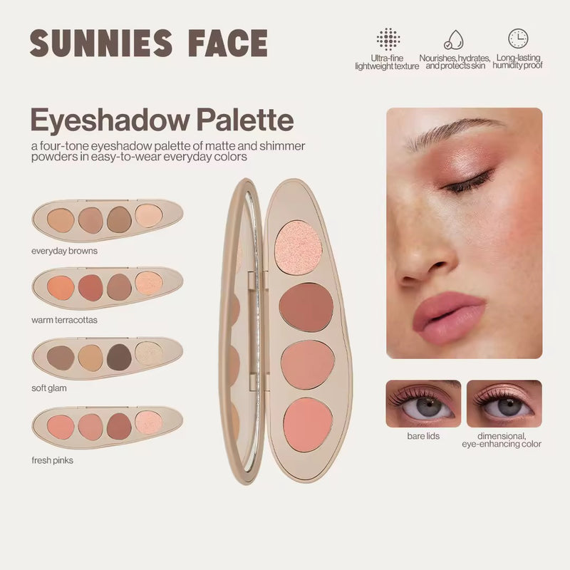 Sunnies Face Healthy Touch Eyeshadow Palette + Mystery Gift