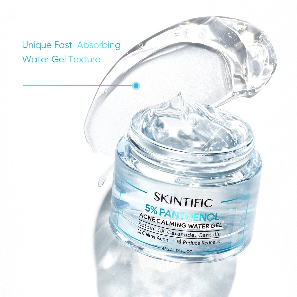 Skintific 5% Panthenol Acne Calming Water Gel