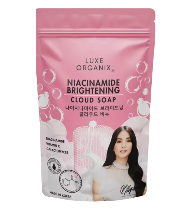 Luxe Organix Niacinamide + Alpha Arbutin Cloud Soap