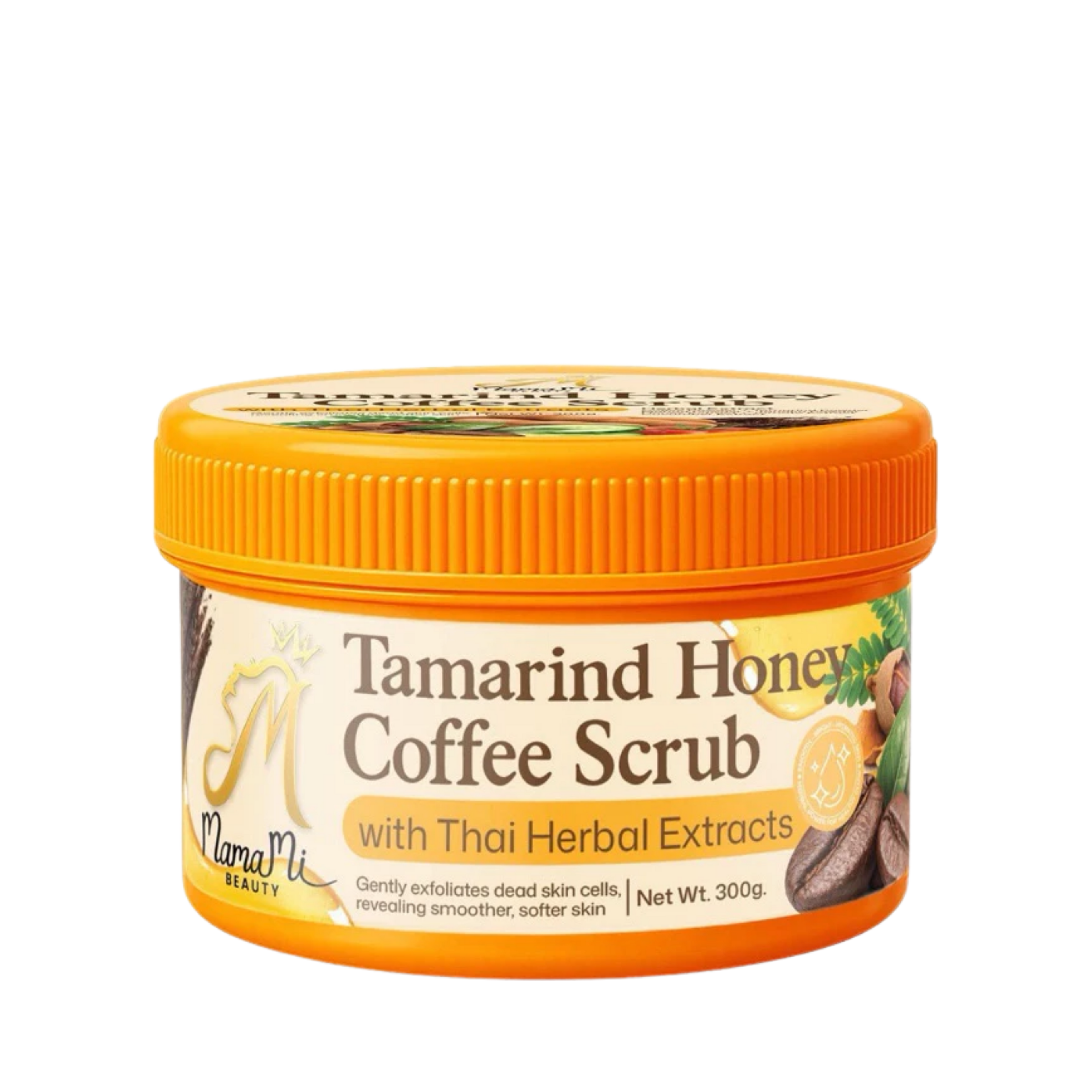MamaMi Tamarind Honey Coffee Scrub with Thai Herbal Extracts
