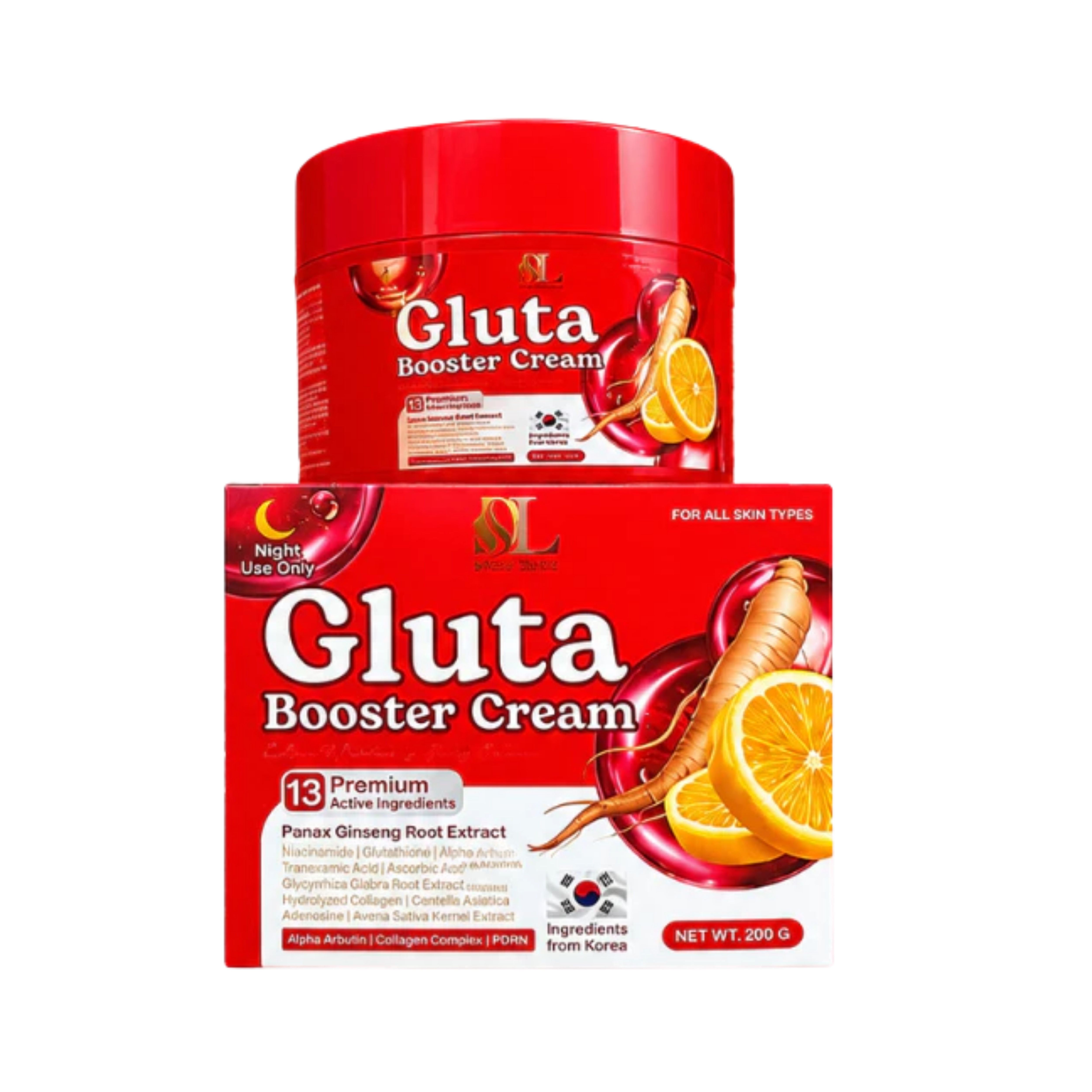 Deli Skin Gluta Booster Cream 200g