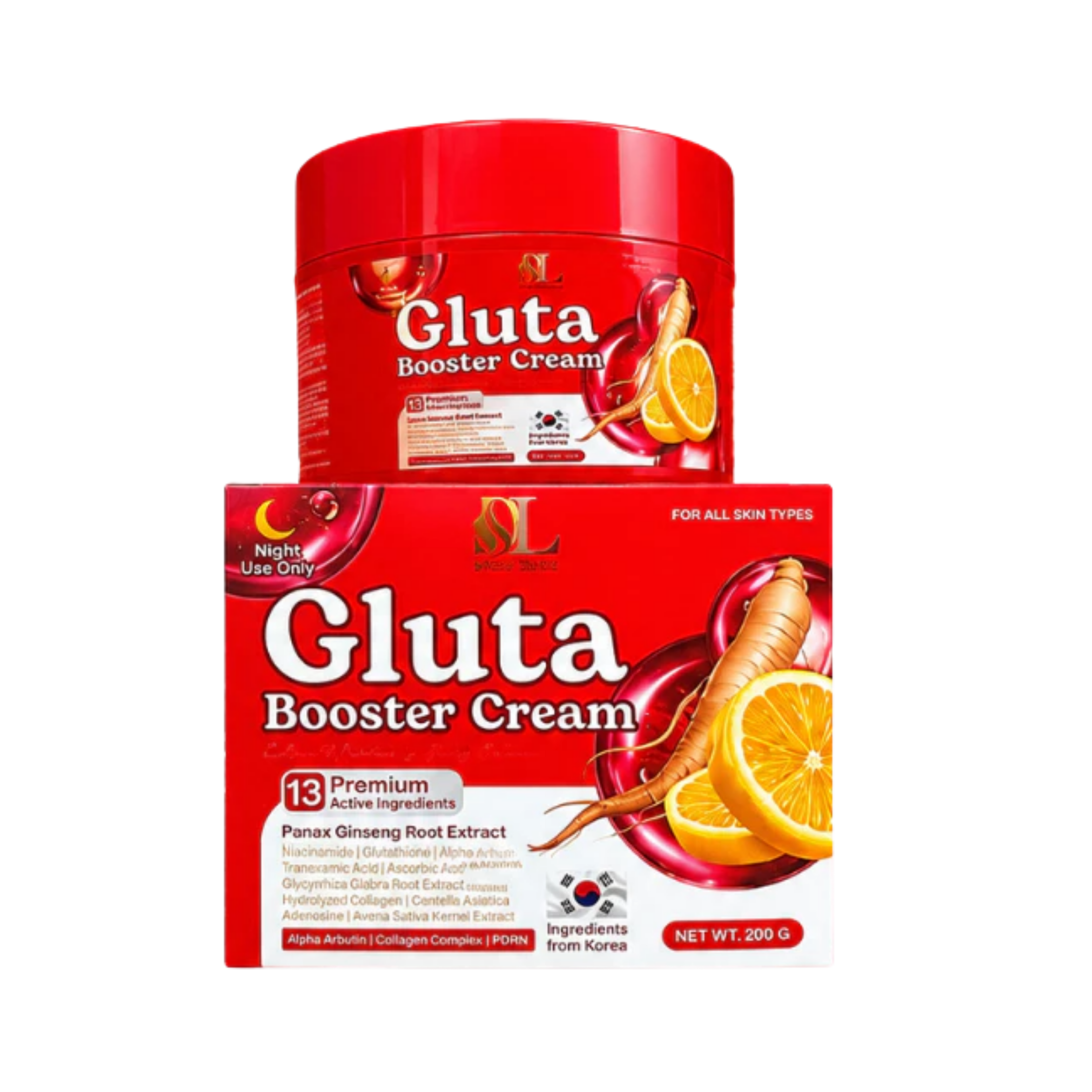 Deli Skin Gluta Booster Cream 200g