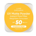 Luxe Organix UV Matte Powder Sunscreen Complexion Bright