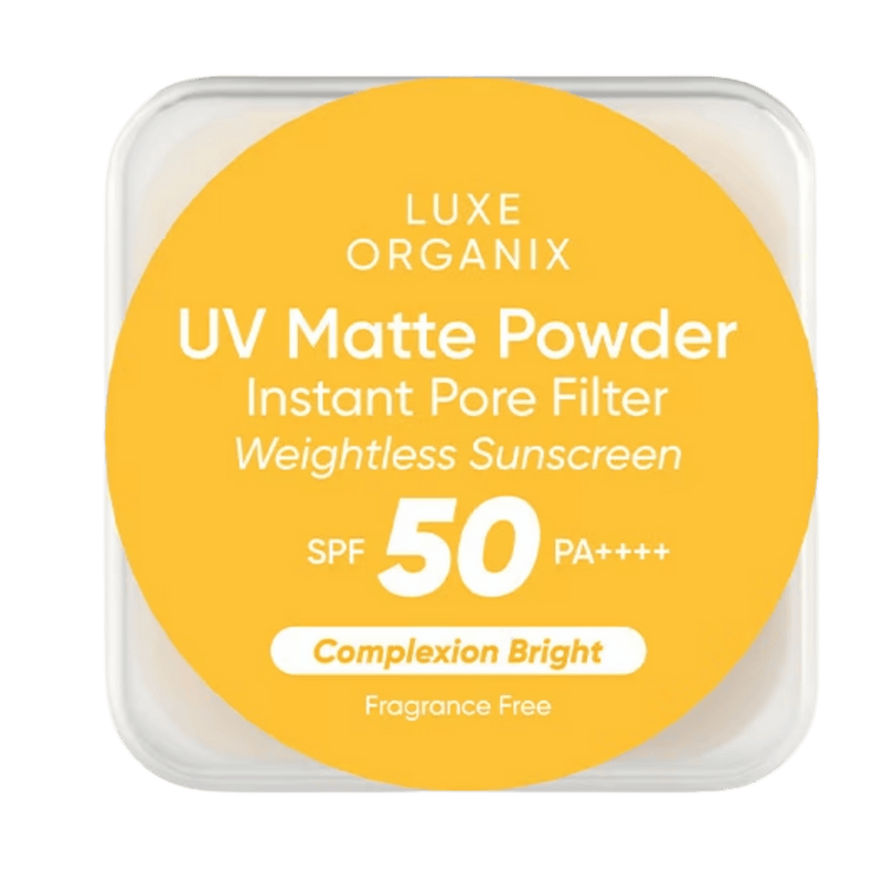 Luxe Organix UV Matte Powder Sunscreen Complexion Bright