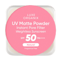 Luxe Organix 24H Zero Sebum Instant Pore Blurring Weightless Matte Powder Spf 50 Pa++++