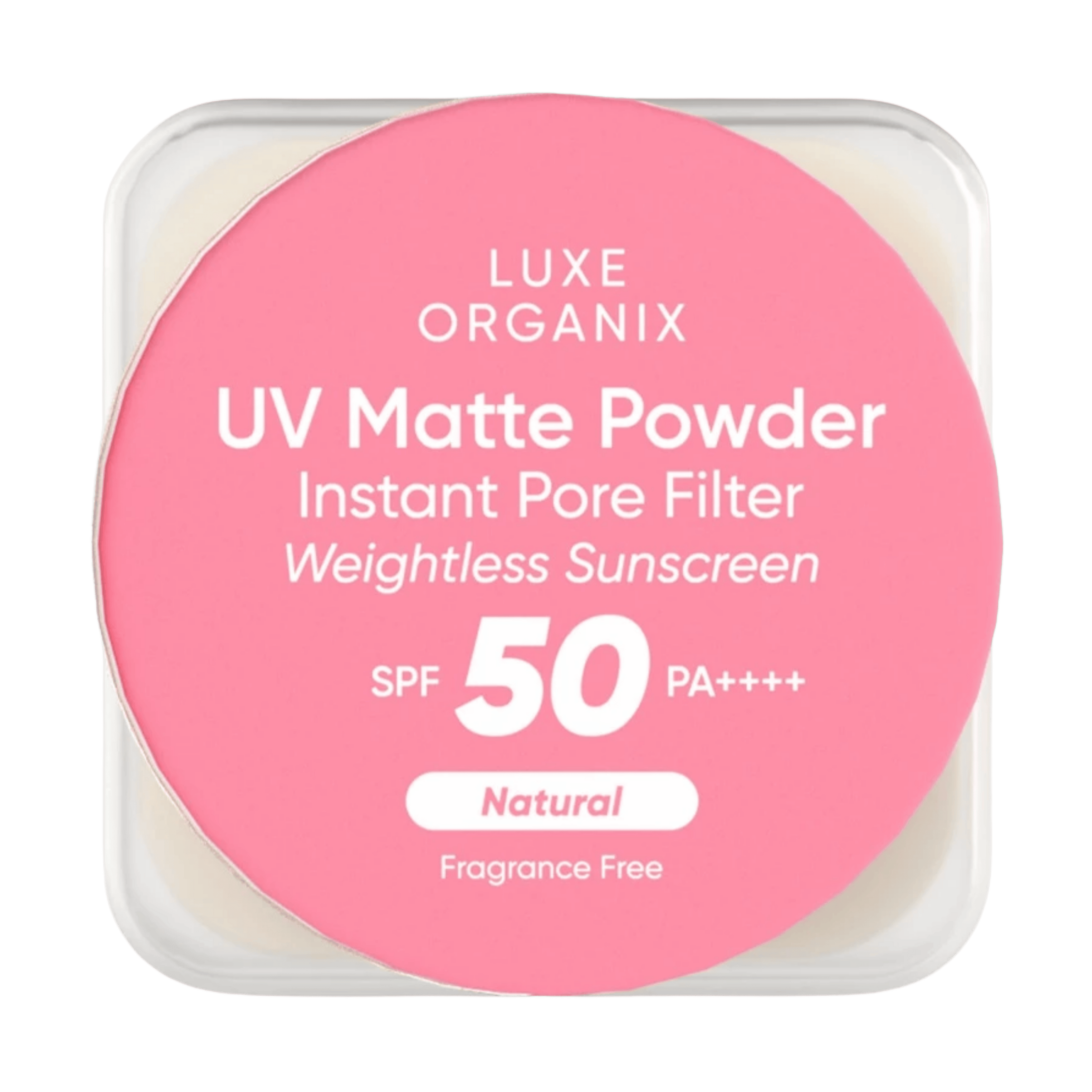 Luxe Organix 24H Zero Sebum Instant Pore Blurring Weightless Matte Powder Spf 50 Pa++++