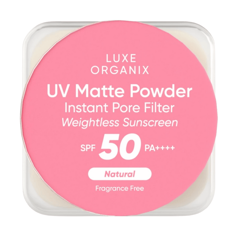 Luxe Organix 24H Zero Sebum Instant Pore Blurring Weightless Matte Powder Spf 50 Pa++++