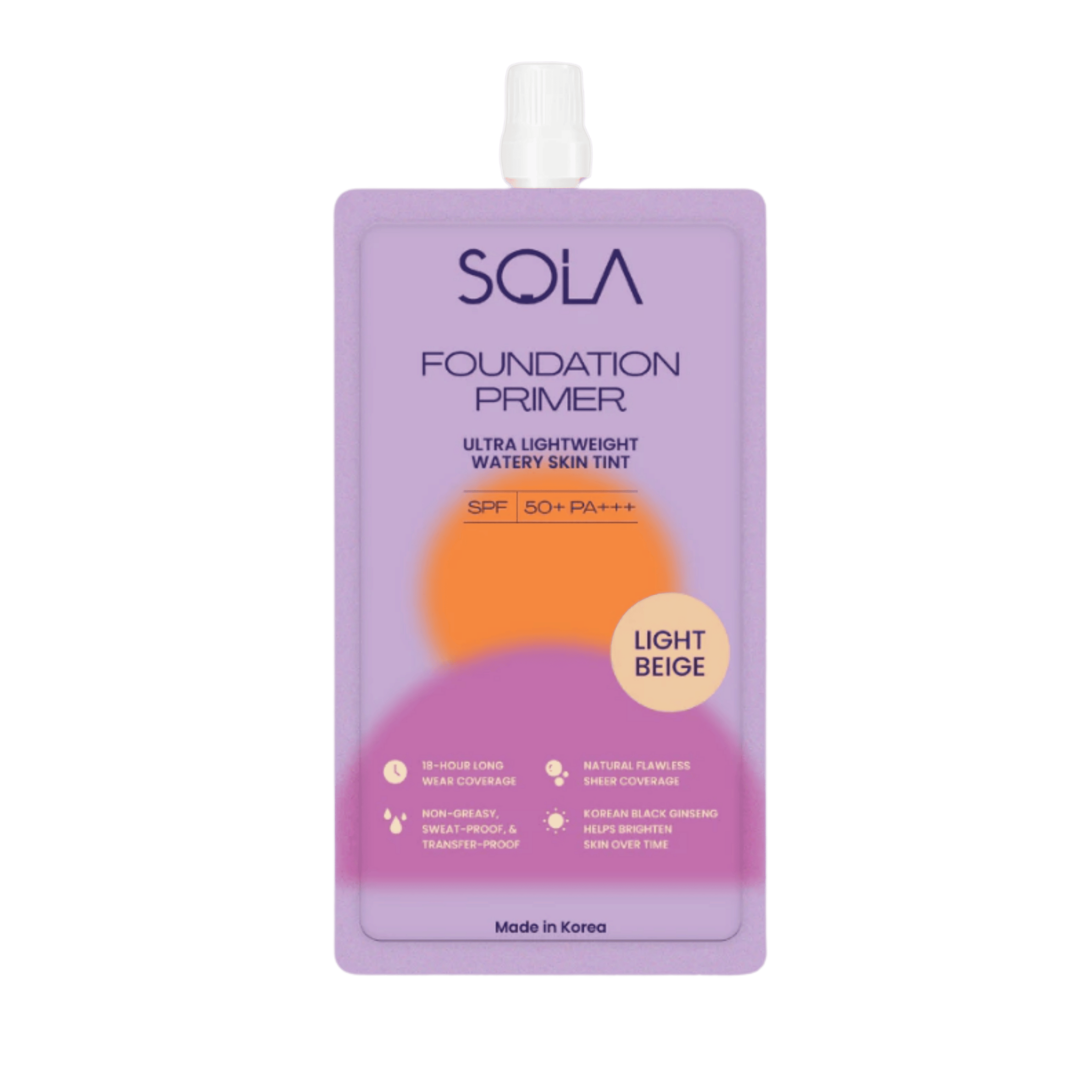 Sola Foundation Primer Sachet