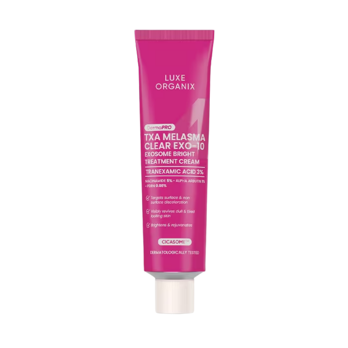 Luxe Organix TXA Melasma Clear Exo-10 Exosome Bright Treatment Cream