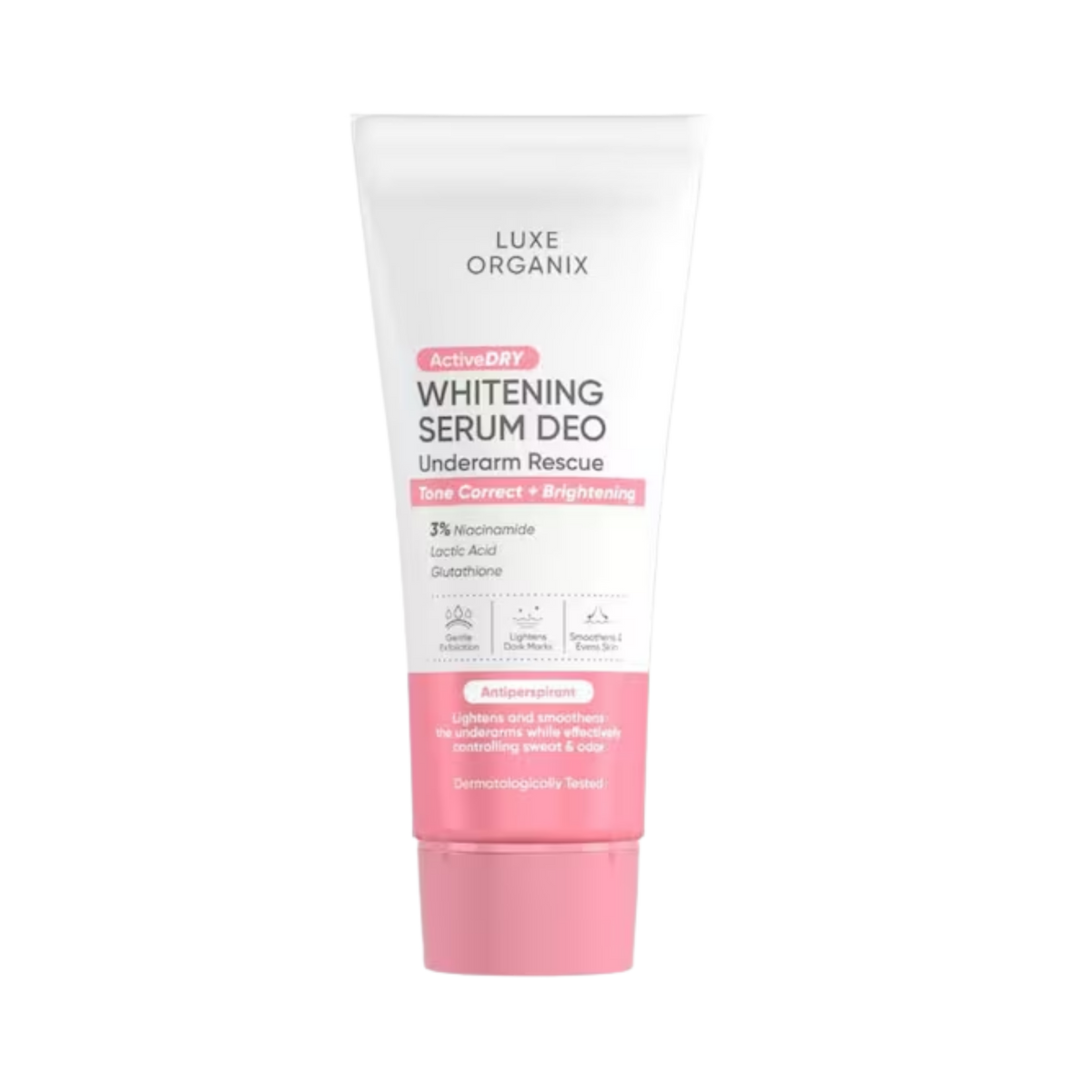 Luxe Organix Whitening Serum Deo Underarm Rescue
