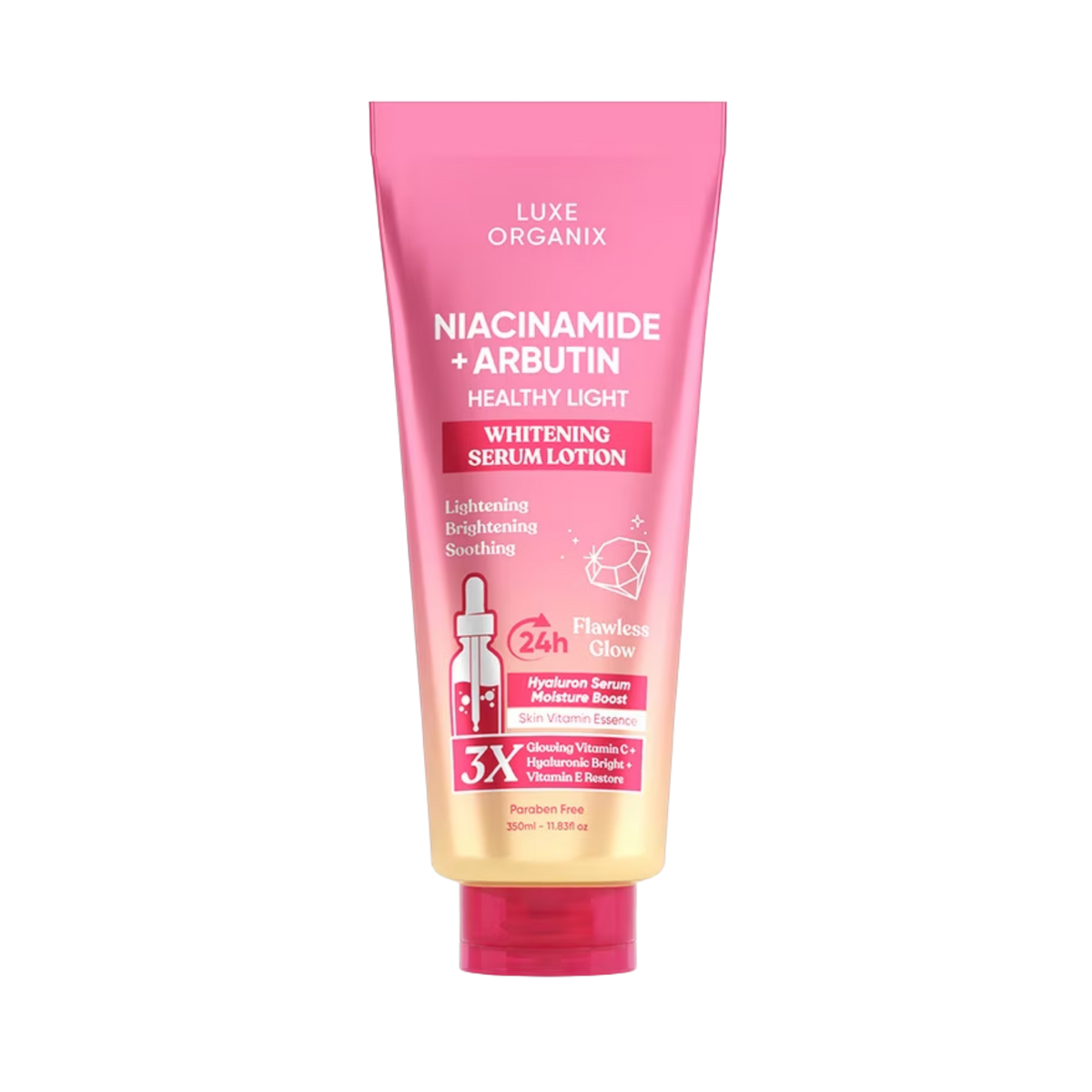 Luxe Organix Niacinamide + Arbutin Whitening Serum Lotion