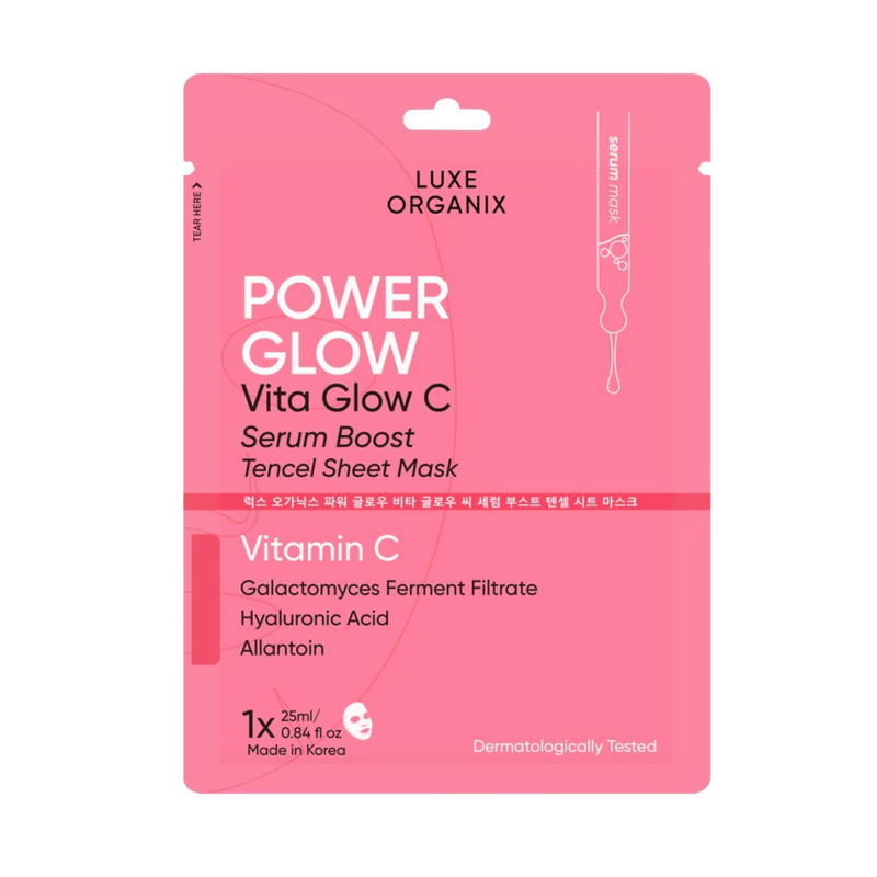 Luxe Organix Power Glow Sheet Mask