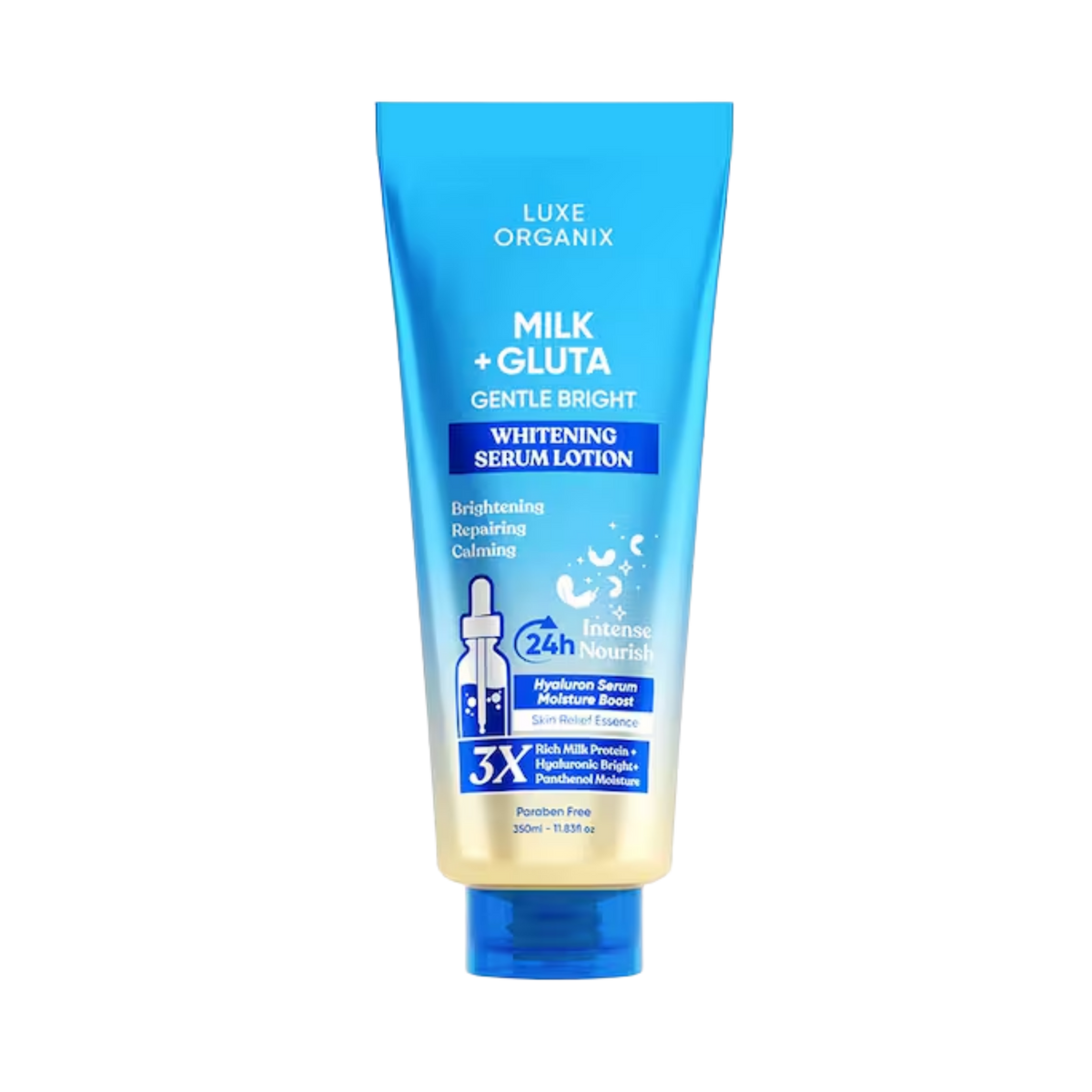 Luxe Organix Milk + Gluta Whitening Serum Lotion