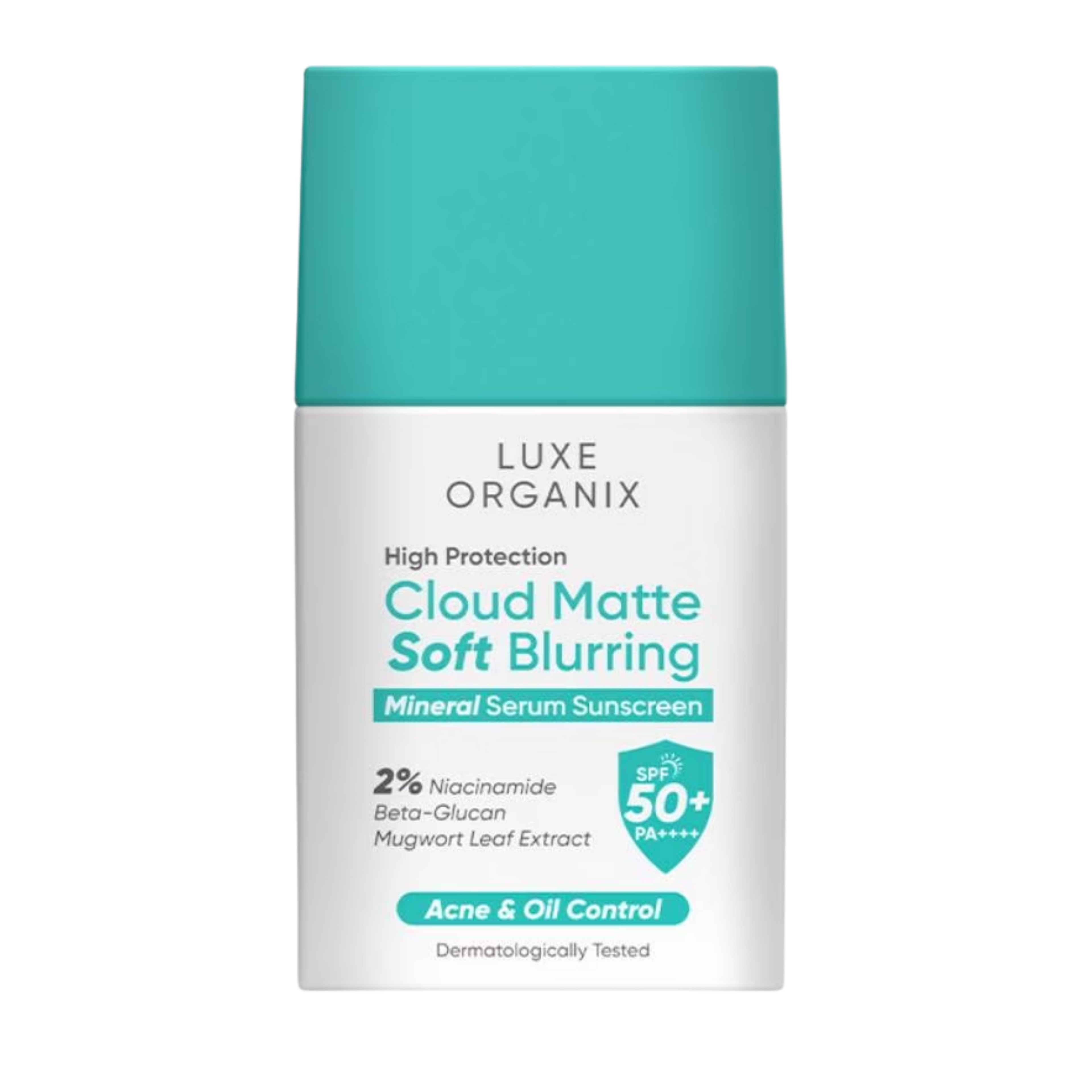 Luxe Organix Cloud Matte Soft Blurring Mineral Serum Sunscreen SPF50+ PA+++
