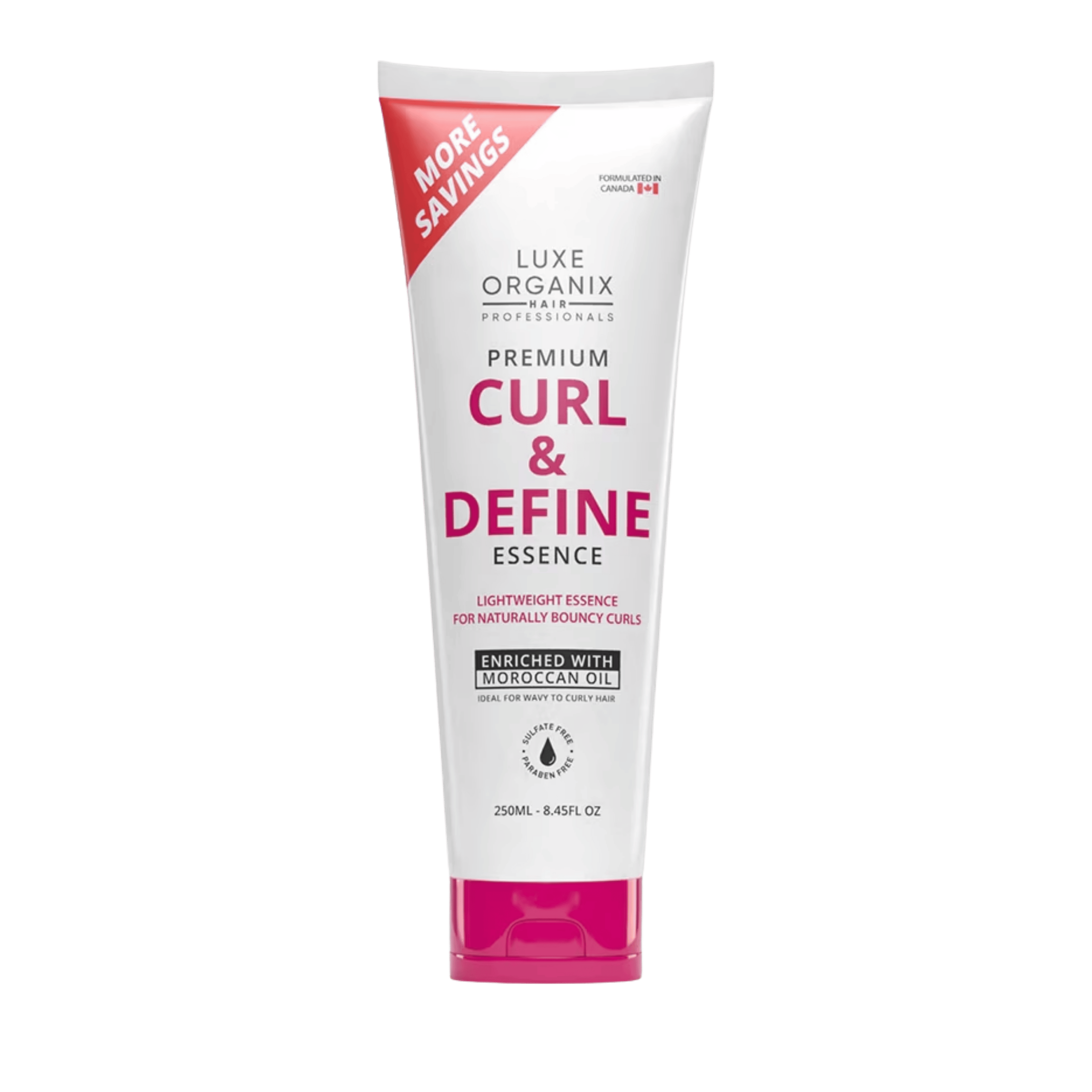 Luxe Organix Premium Keratin Curl & Define Essence 250ml