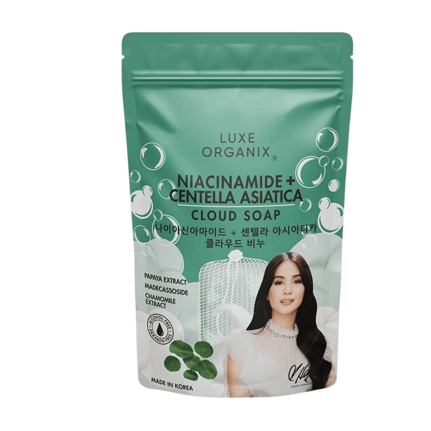 Luxe Organix Niacinamide + Centella Asiatica Cloud Soap