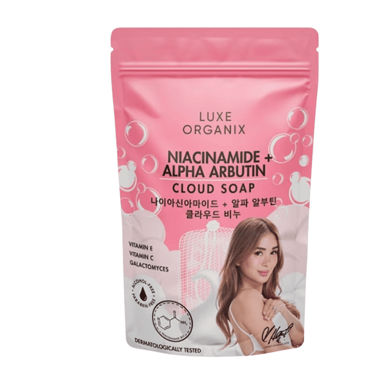 Luxe Organix Niacinamide + Alpha Arbutin Cloud Soap