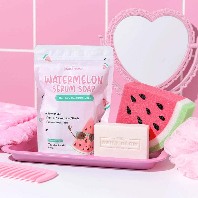 The Daily Glow Watermelon Serum Soap