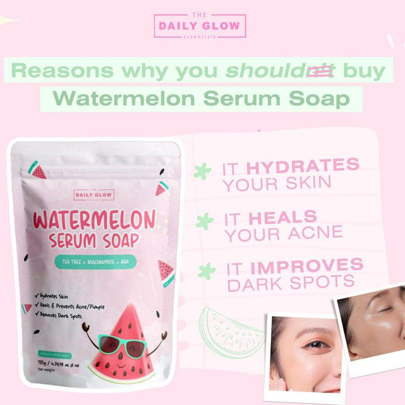 The Daily Glow Watermelon Serum Soap