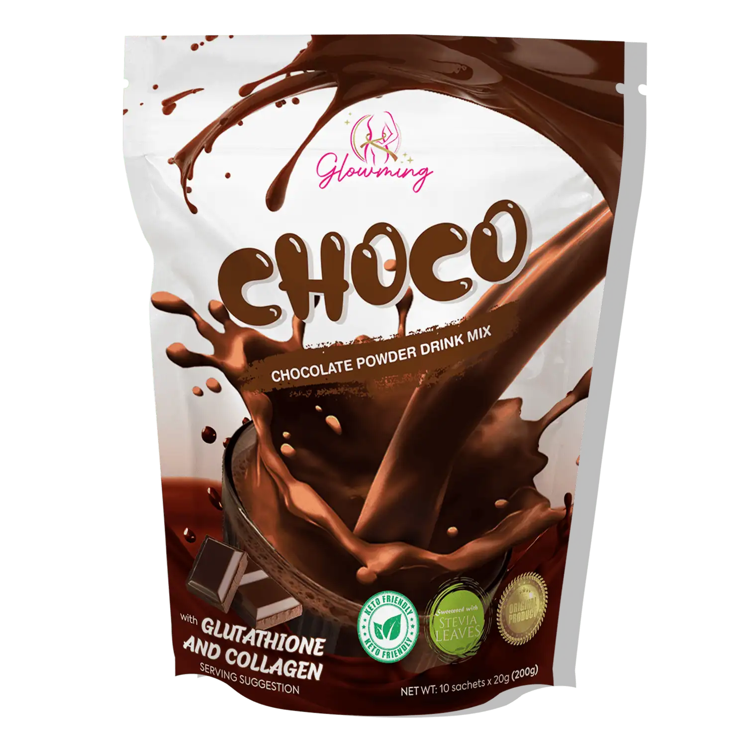 Glowming Shape Choco Powder Drink