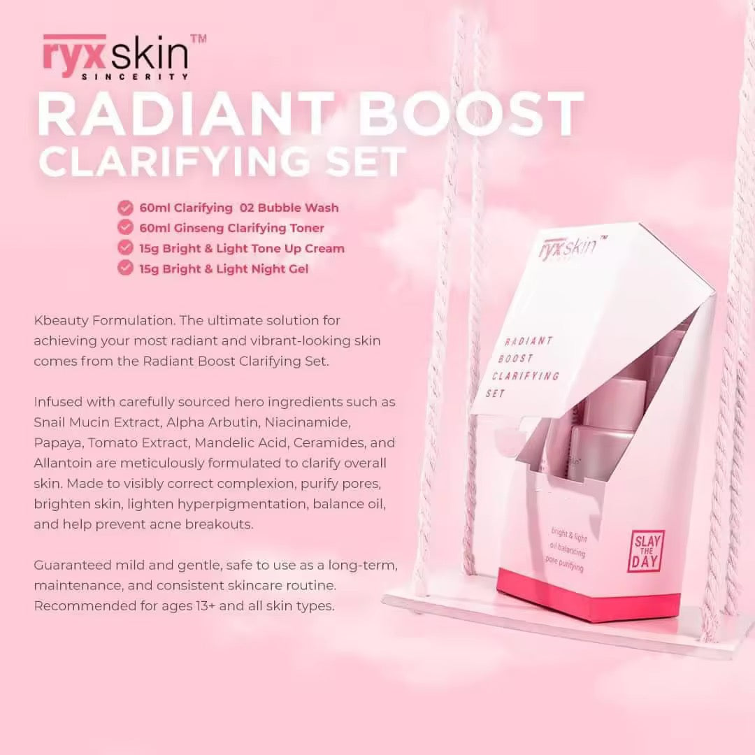 Ryx Skin Radiant Boost Clarifying Set