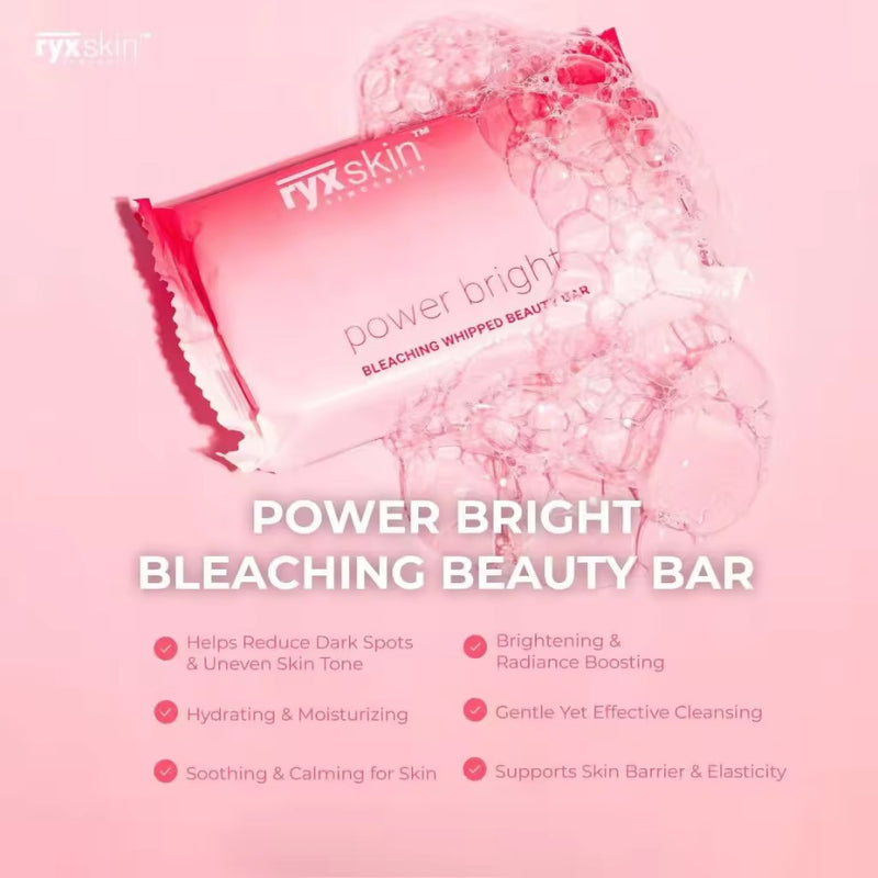 Ryx Skin Power Bright Bleaching Whipped Beauty Bar Soap (5 x 70g)