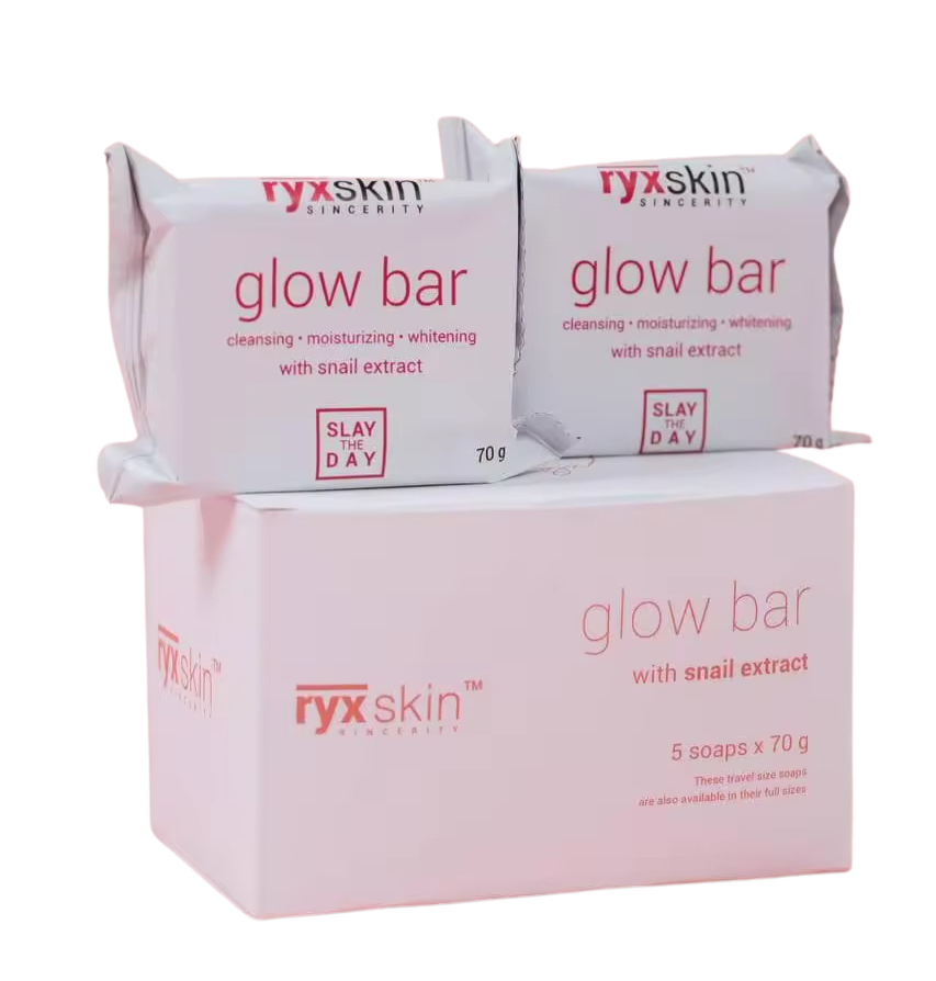 Ryx Skin Glow Bar Minis with Snail Extract Bar Soap (5 x 70g)