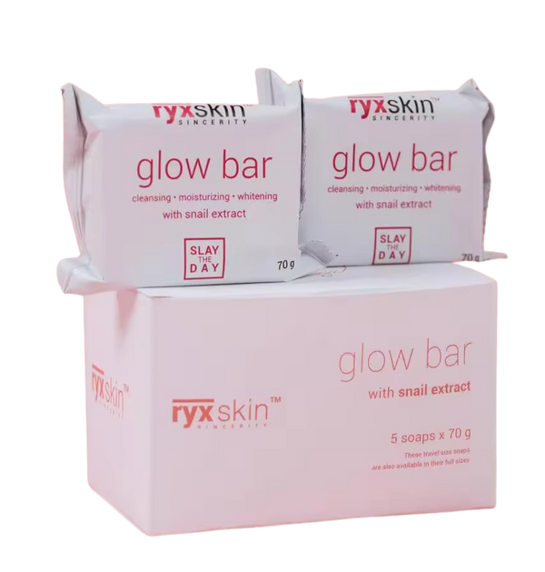 Ryx Skin Glow Bar Minis with Snail Extract Bar Soap (5 x 70g)