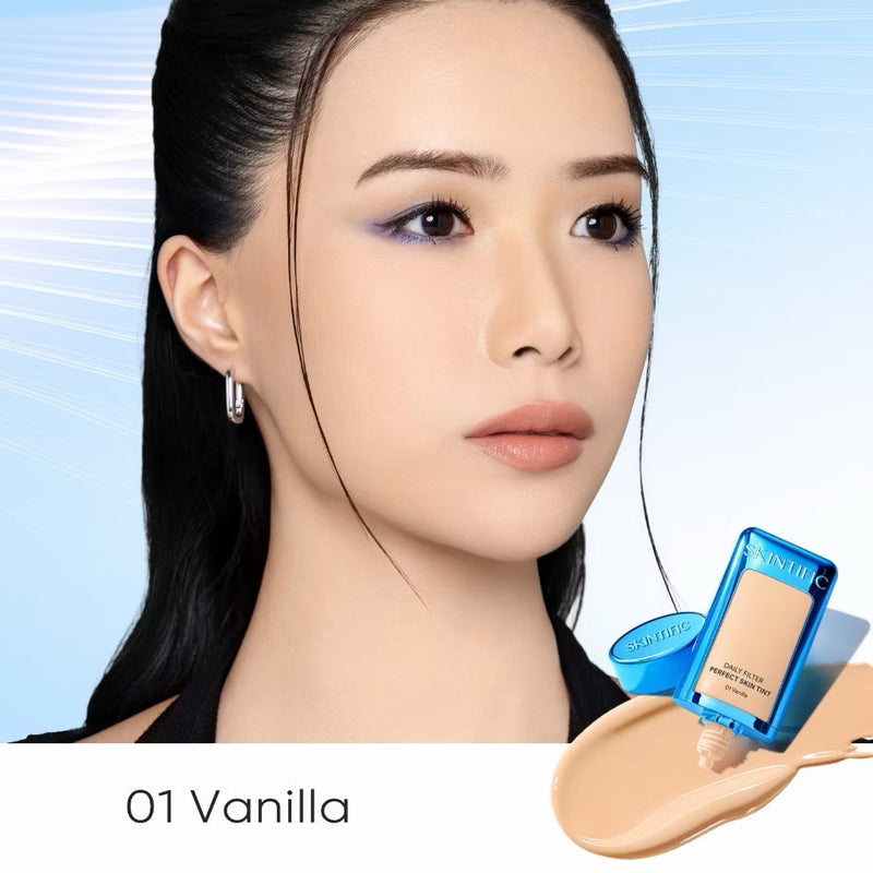 Skintific Daily Filter Perfect Skin Tint Moisturizer