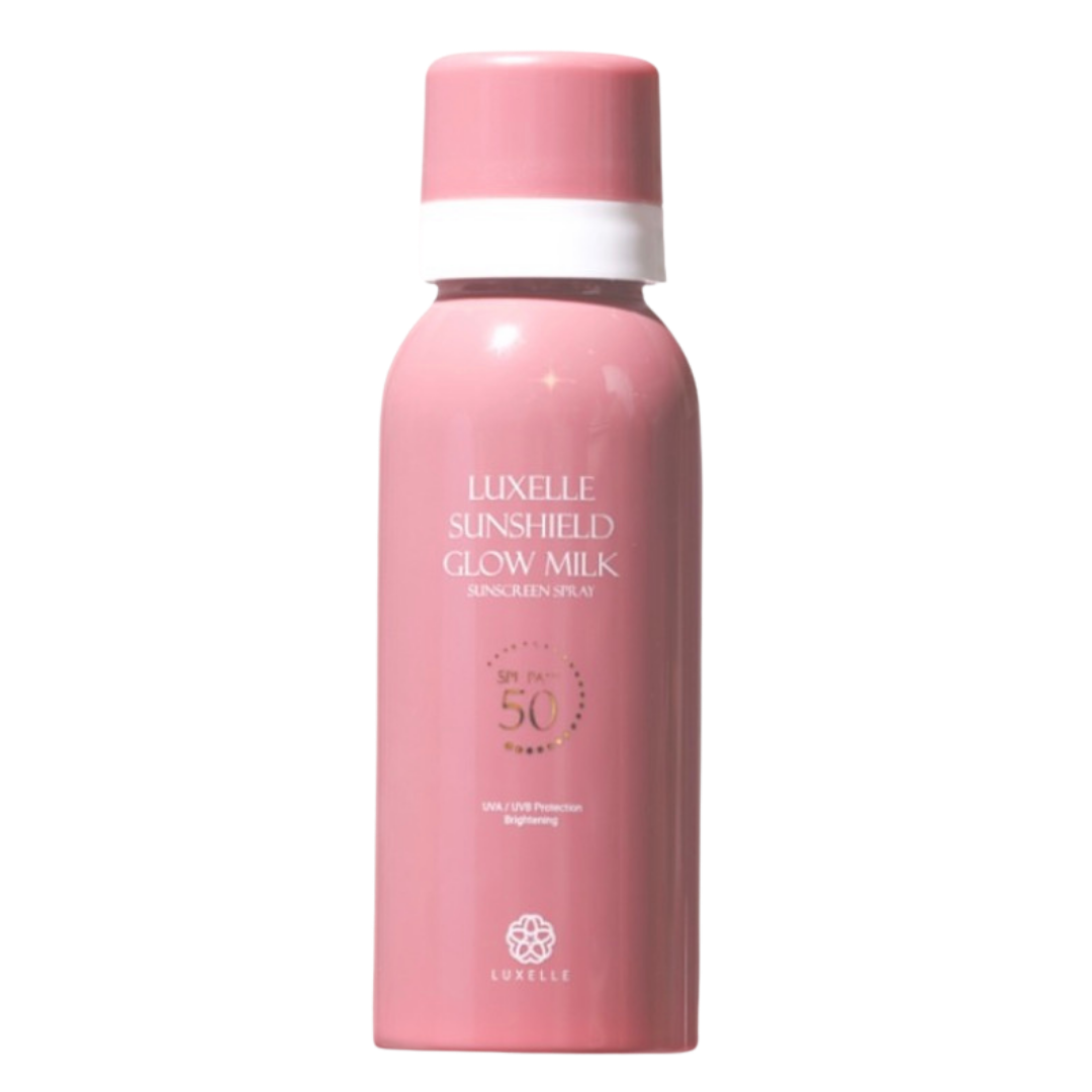 Luxelle Sunshield Glow Milk Sunscreen Spray
