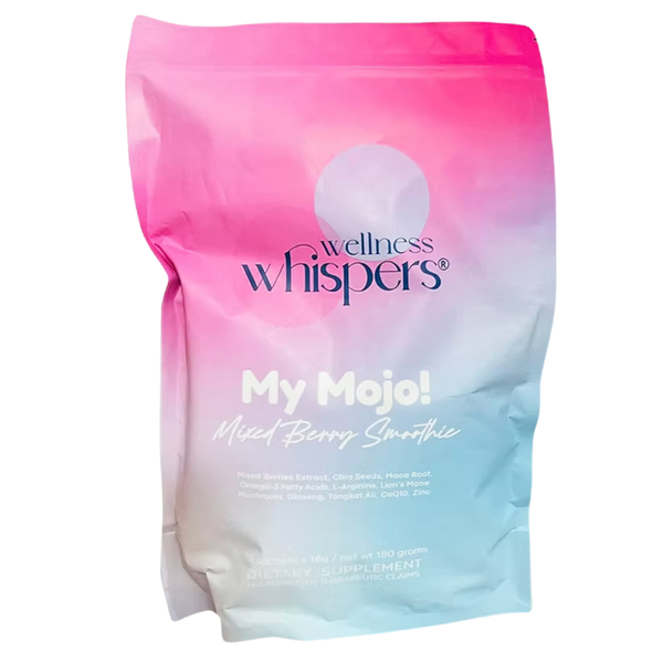 Wellness Whispers My Mojo! Mixed Berry Smoothie