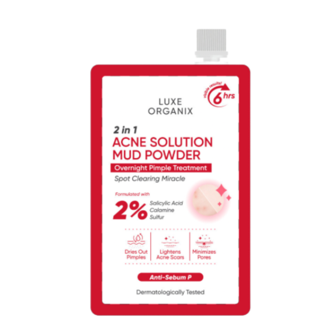Luxe Organix Acne Solution Mud Powder