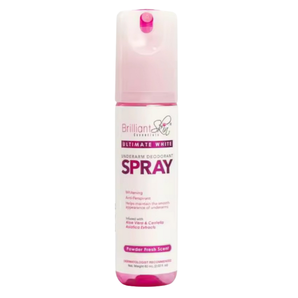 Brilliant Skin Ultimate White Underarm Deodorant Spray