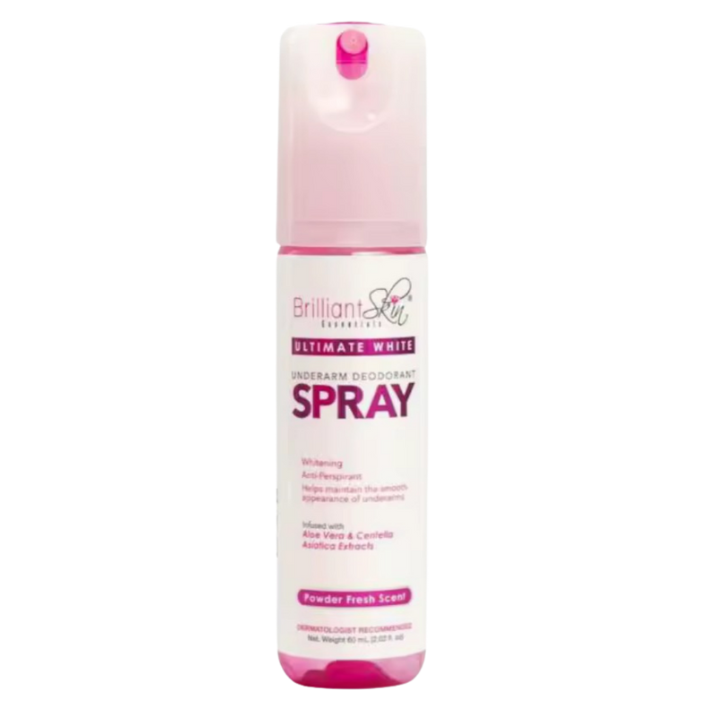 Brilliant Skin Ultimate White Underarm Deodorant Spray