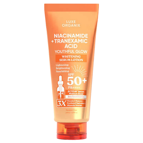 Luxe Organix Niacinamide + Tranexamic Acid Whitening Serum Lotion