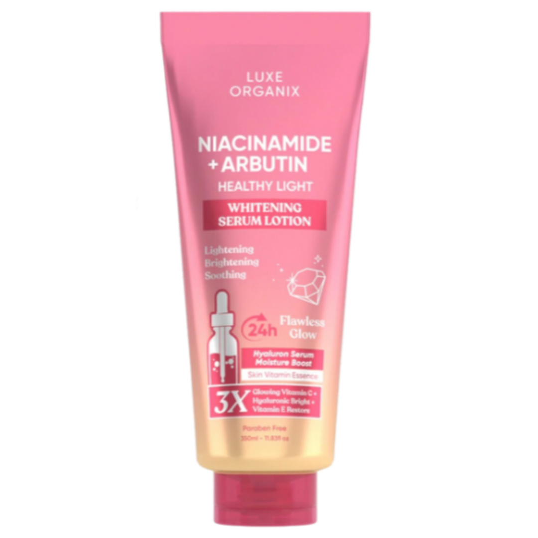 Luxe Organix Niacinamide + Arbutin Whitening Serum Lotion