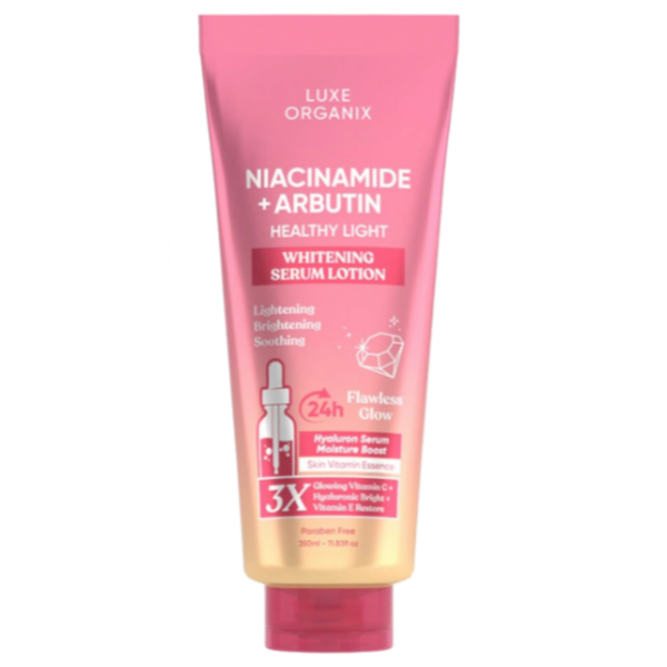 Luxe Organix Niacinamide + Arbutin Whitening Serum Lotion