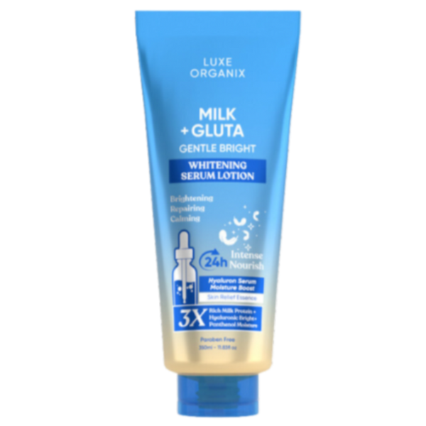 Luxe Organix Milk + Gluta Whitening Serum Lotion