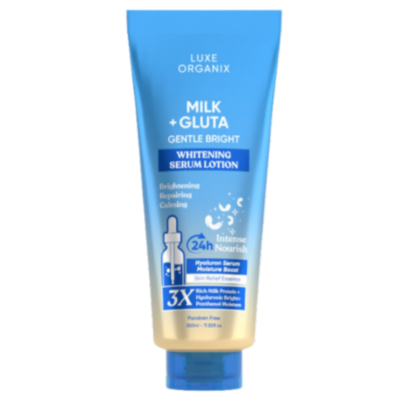 Luxe Organix Milk + Gluta Whitening Serum Lotion