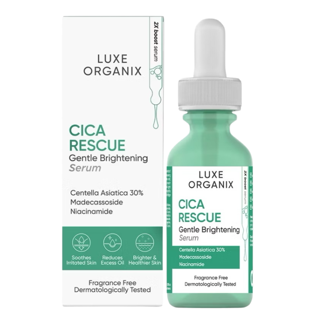 Luxe Organix Cica Rescue Brightening Serum