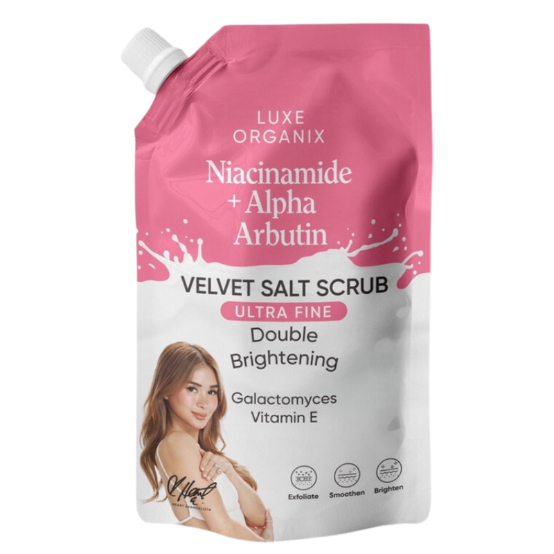 Luxe Organix Velvet Salt Scrub