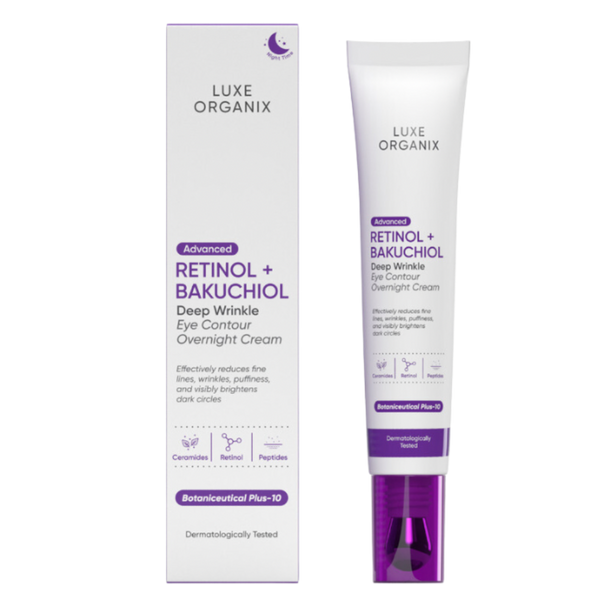 Luxe Organix Retinol + Bakuchiol Eye Cream