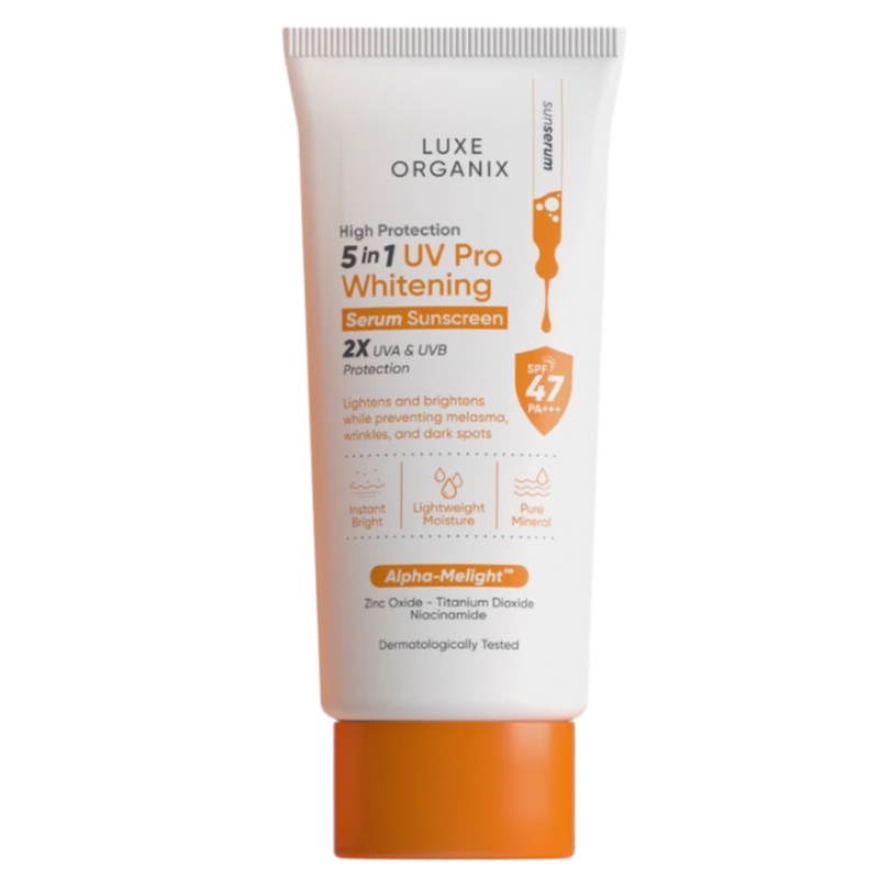 Luxe Organix 5in1 UV Pro Whitening Serum Sunscreen
