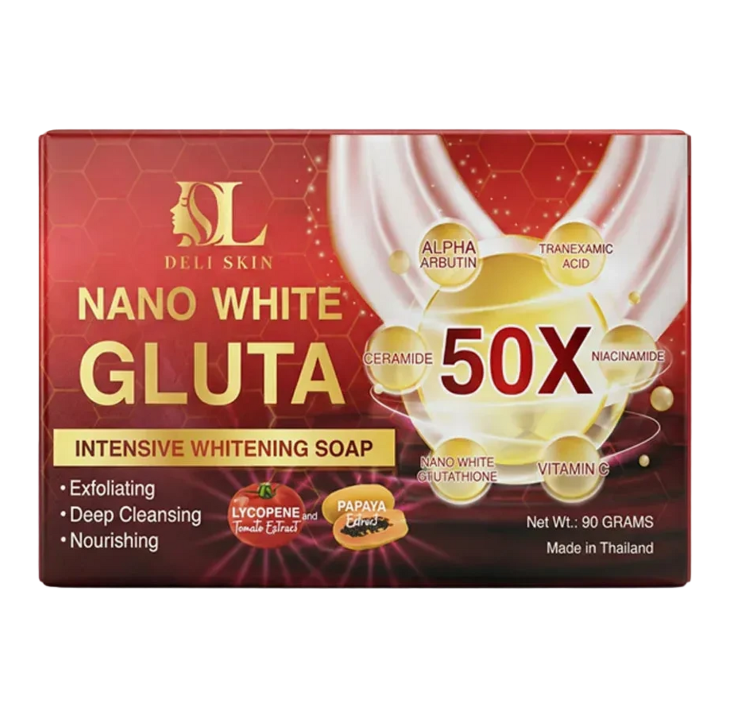 Deli Skin Nano White Gluta Intensive Whitening Soap