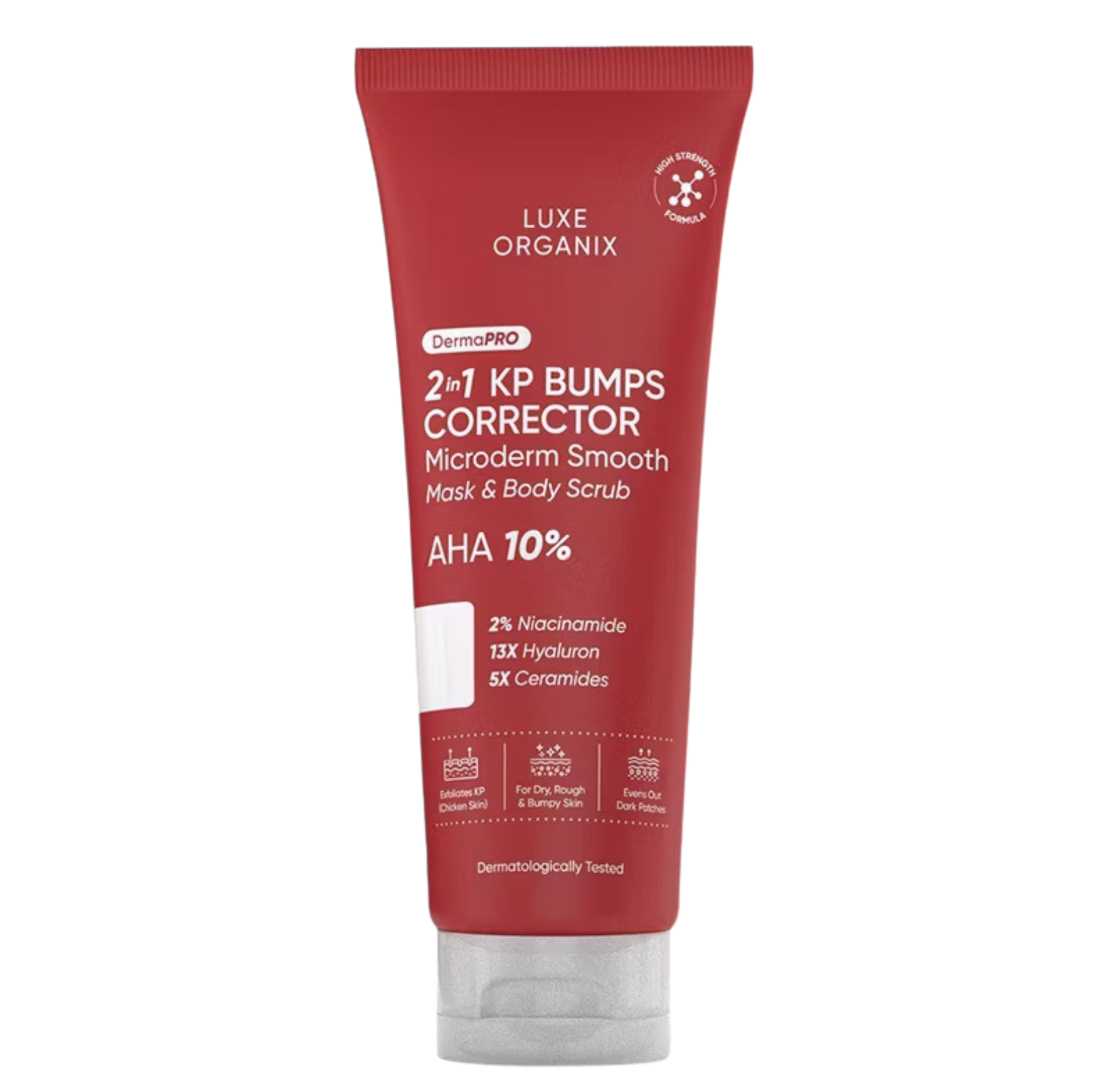 Luxe Organix 2in1 KP Bumps Corrector Mask & Body Scrub 200ml
