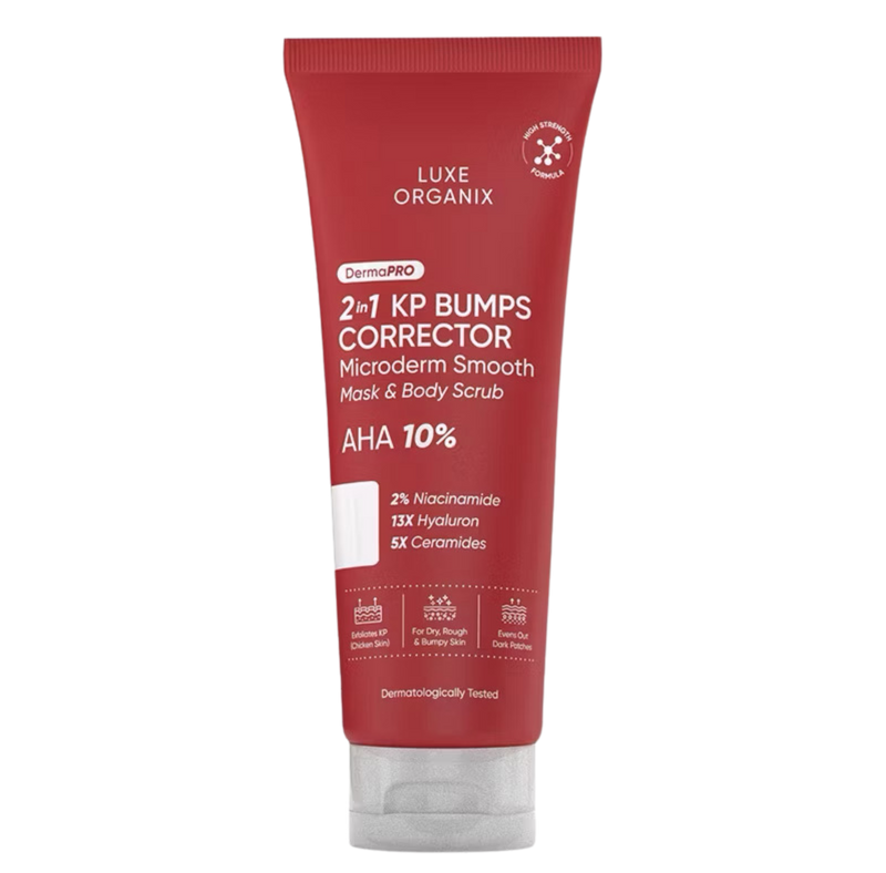 Luxe Organix 2in1 KP Bumps Corrector Mask & Body Scrub 200ml