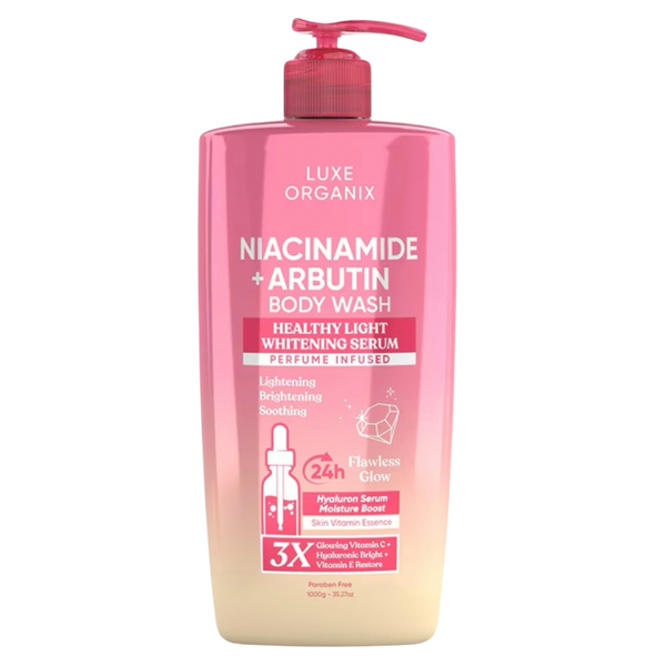 Luxe Organix Niacinamide + Arbutin Whitening Serum Body Wash